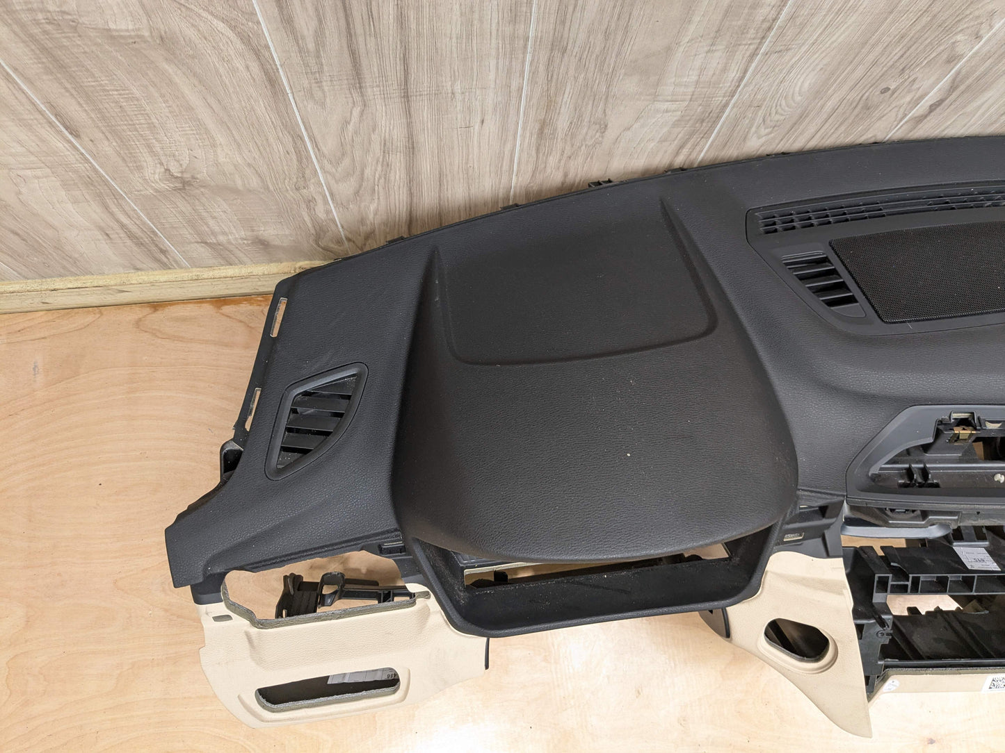 16-23 OEM BMW F39 F48 X1 X2 Dashboard Cover Trim Dash Panel Beige/Black