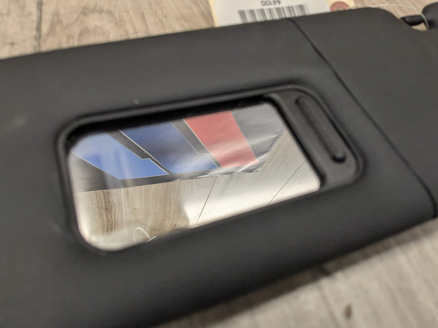 07-13 OEM BMW E88 E93 128 328 335 M3 Convertible Sun Visor Black Pair SET