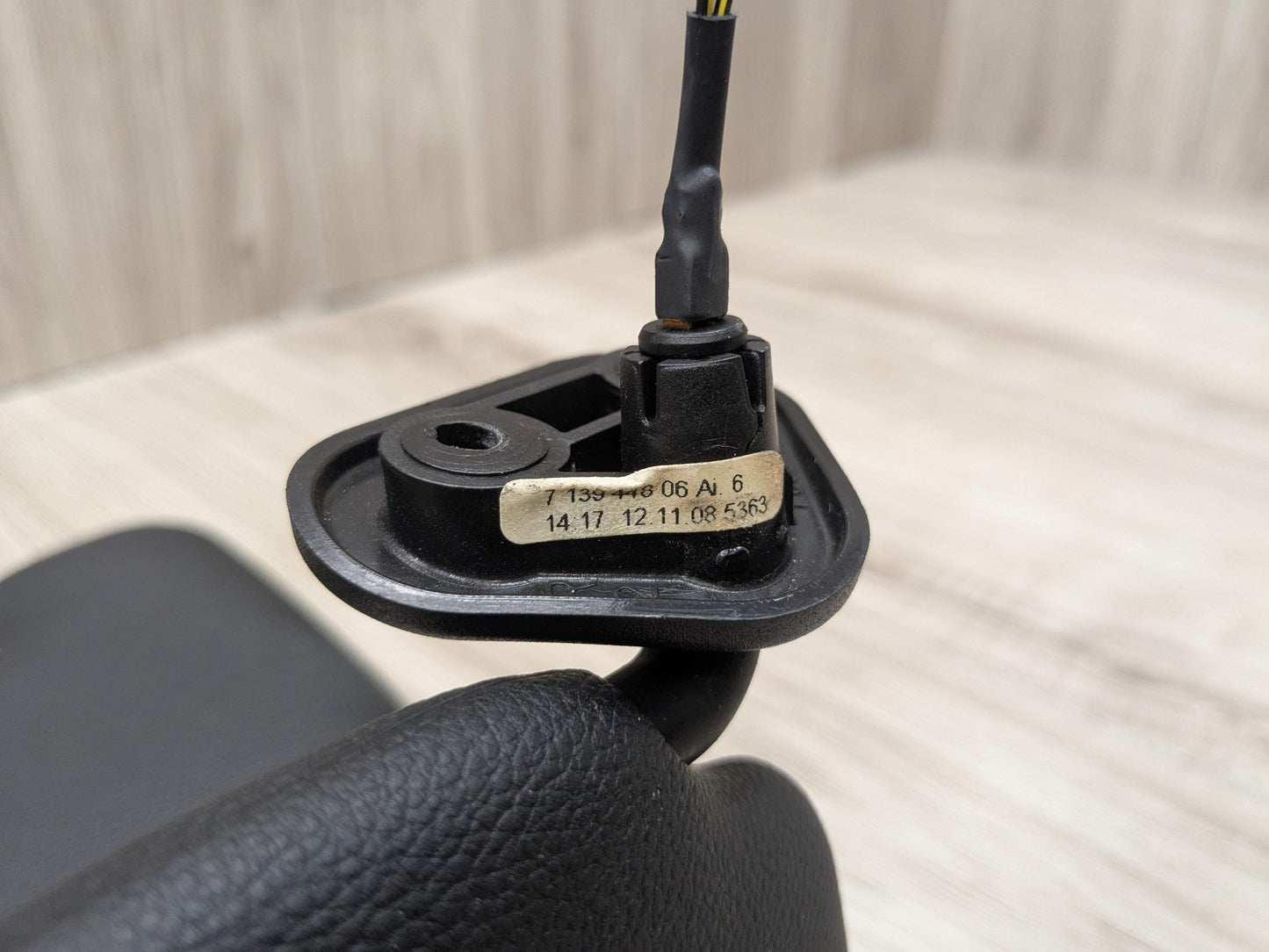 07-13 OEM BMW E88 E93 128 328 335 M3 Convertible Sun Visor Black Pair SET