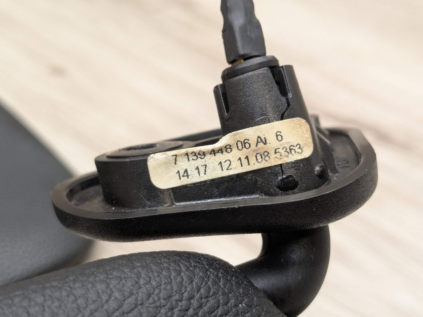 07-13 OEM BMW E88 E93 128 328 335 M3 Convertible Sun Visor Black Pair SET