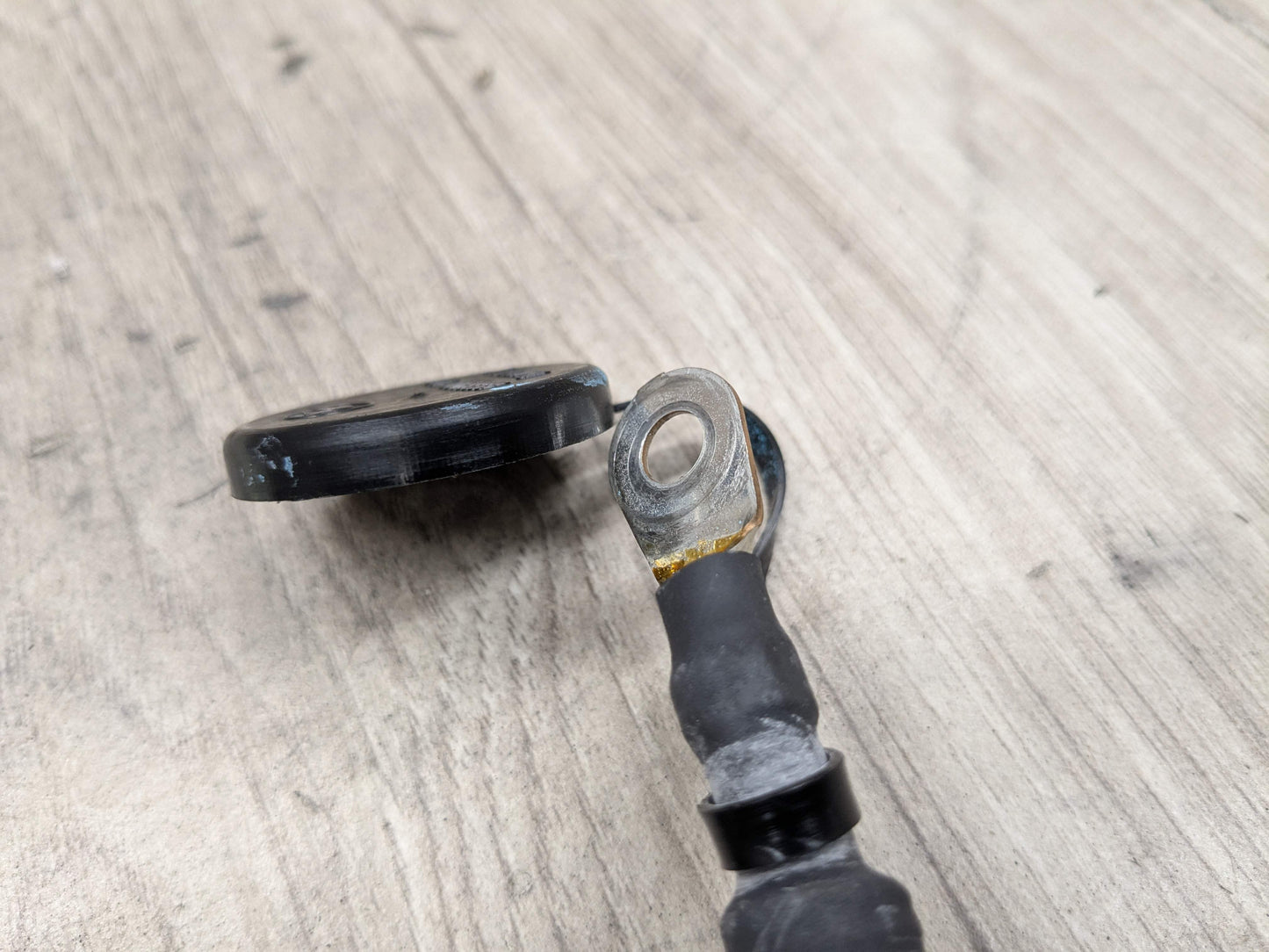 07-13 OEM BMW E93 328 335 M3 Convertible Battery Terminal Positive Red Cable