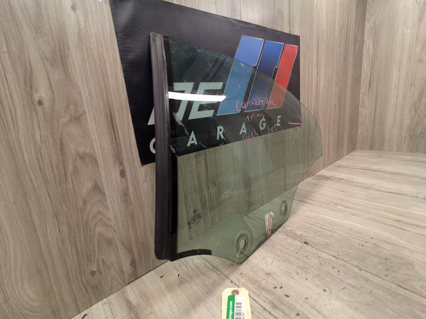 07-13 OEM BMW E93 335 M3 Convertible Rear Left Driver Side Window Glass