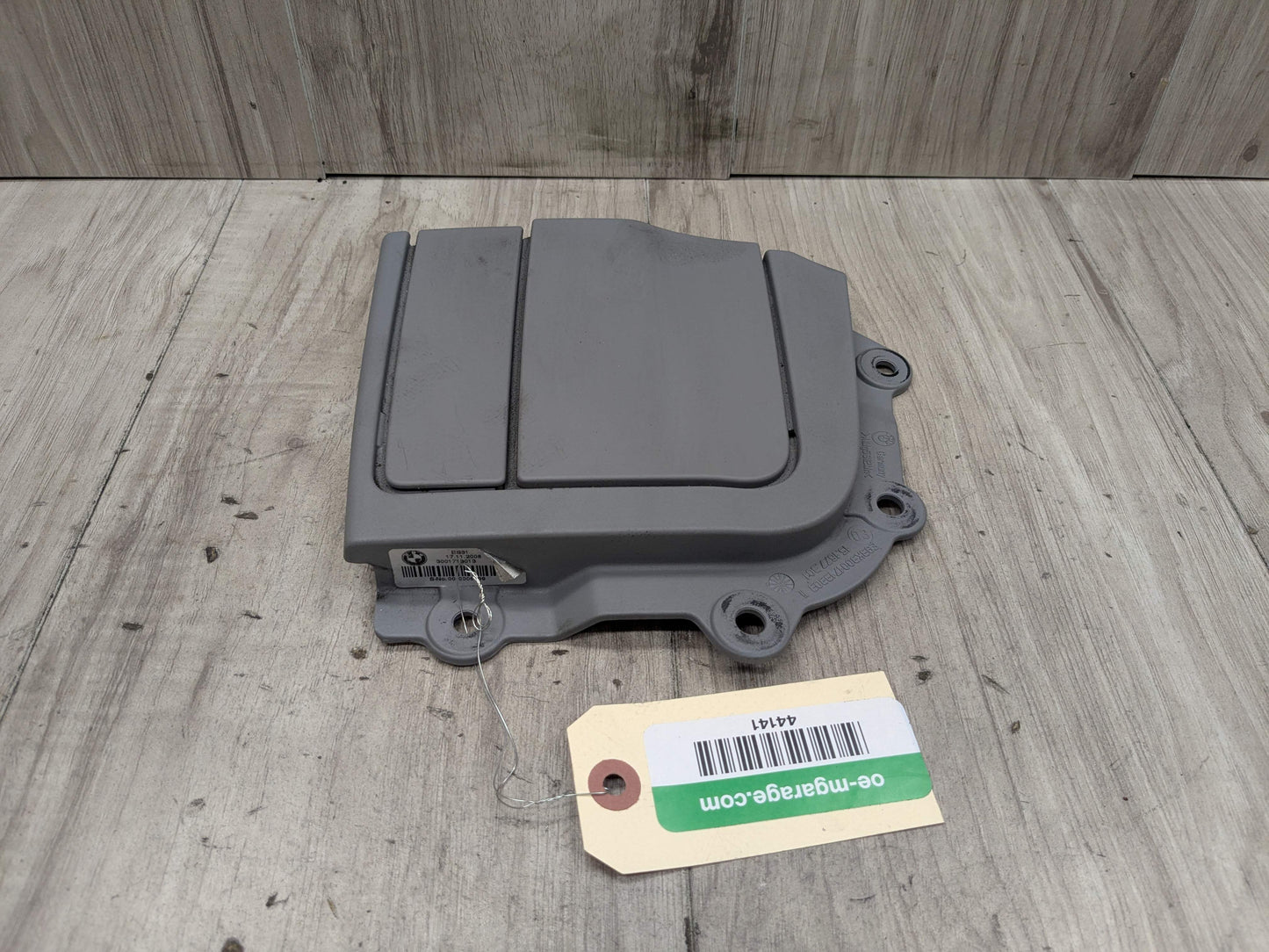 07-13 OEM BMW E93 328 335 M3 Left Driver Convertible Folding Top Hinge Flap Gray