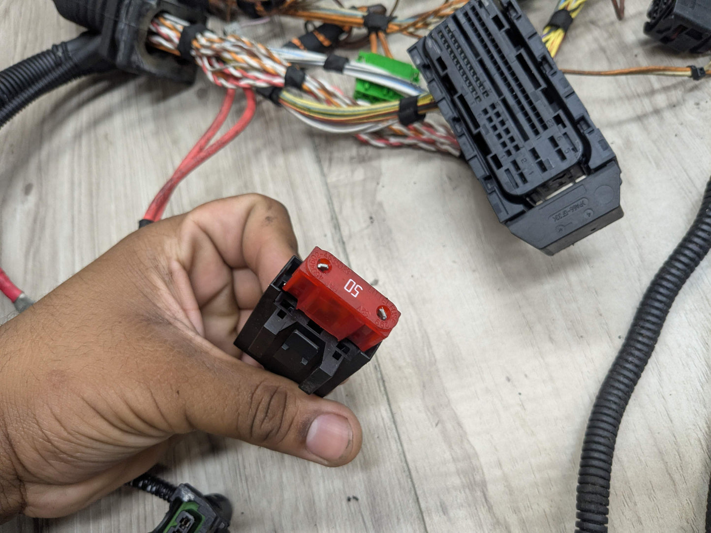 07-10 OEM BMW E90 E92 E93 335 335is N54 Engine Wiring Harness