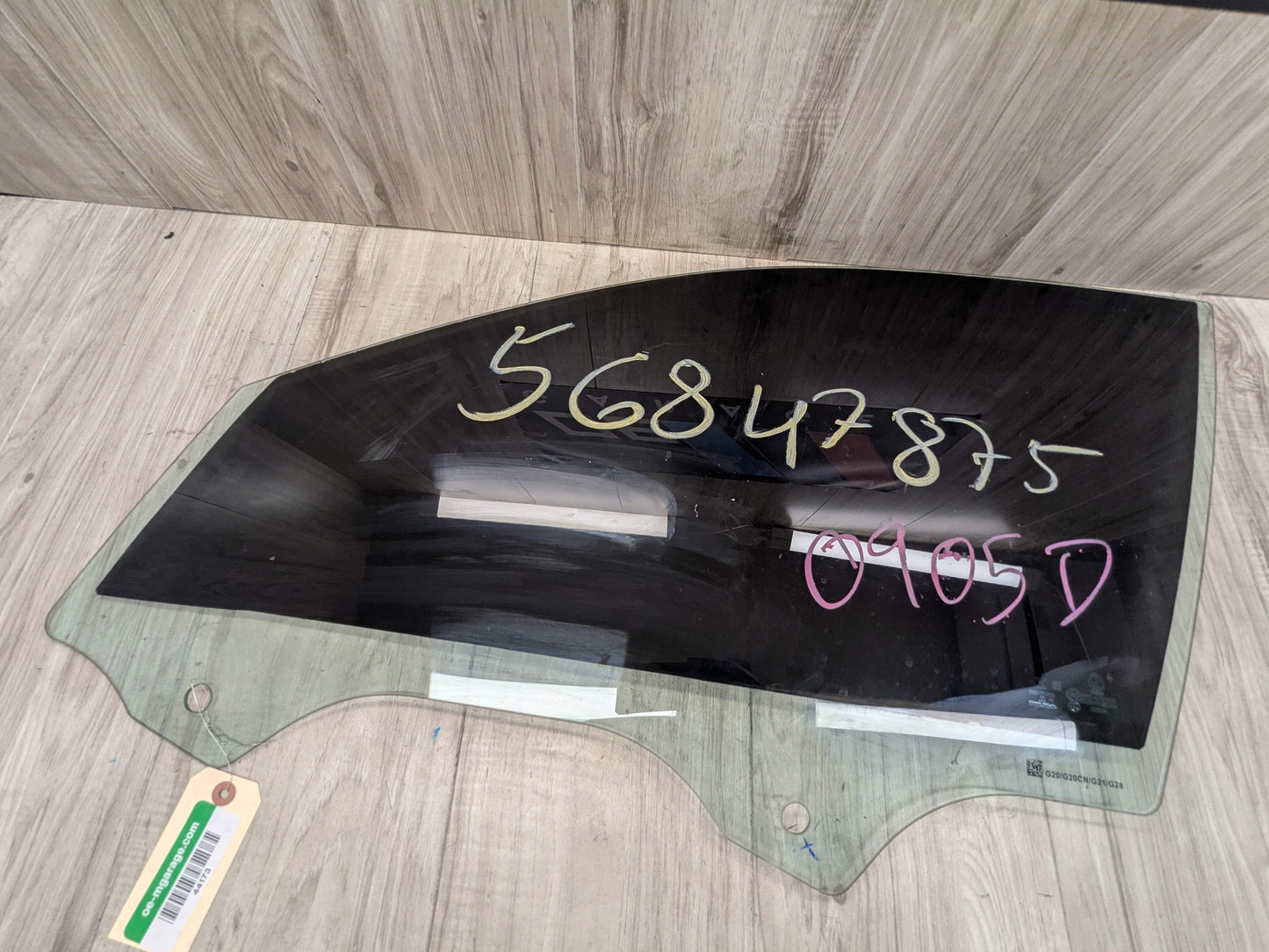 19-25 OEM BMW G20 G80 330 M340 M3 Front Left Driver Door Window Glass Tinted