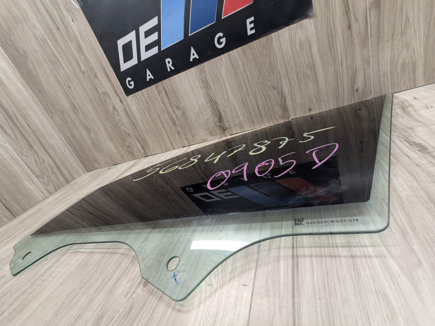 19-25 OEM BMW G20 G80 330 M340 M3 Front Left Driver Door Window Glass Tinted