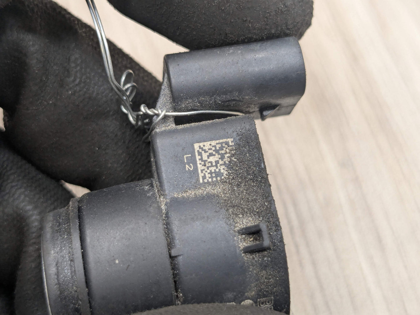 OEM BMW E82 E88 E90 E92 E93 335 M3 Bumper Parking PDC Ultrasonic Sensor Silver