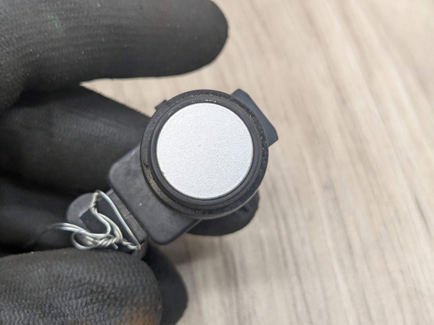 OEM BMW E82 E88 E90 E92 E93 335 M3 Bumper Parking PDC Ultrasonic Sensor Silver