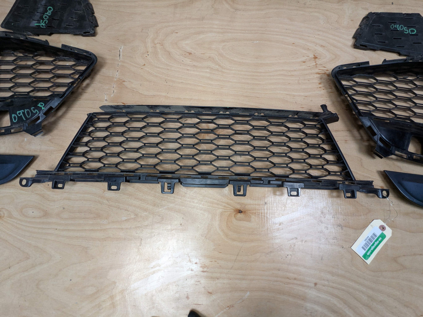 19-21 AFT BMW G20 M340 M SPORT Front Bumper Lower left Right Center Grilles SET