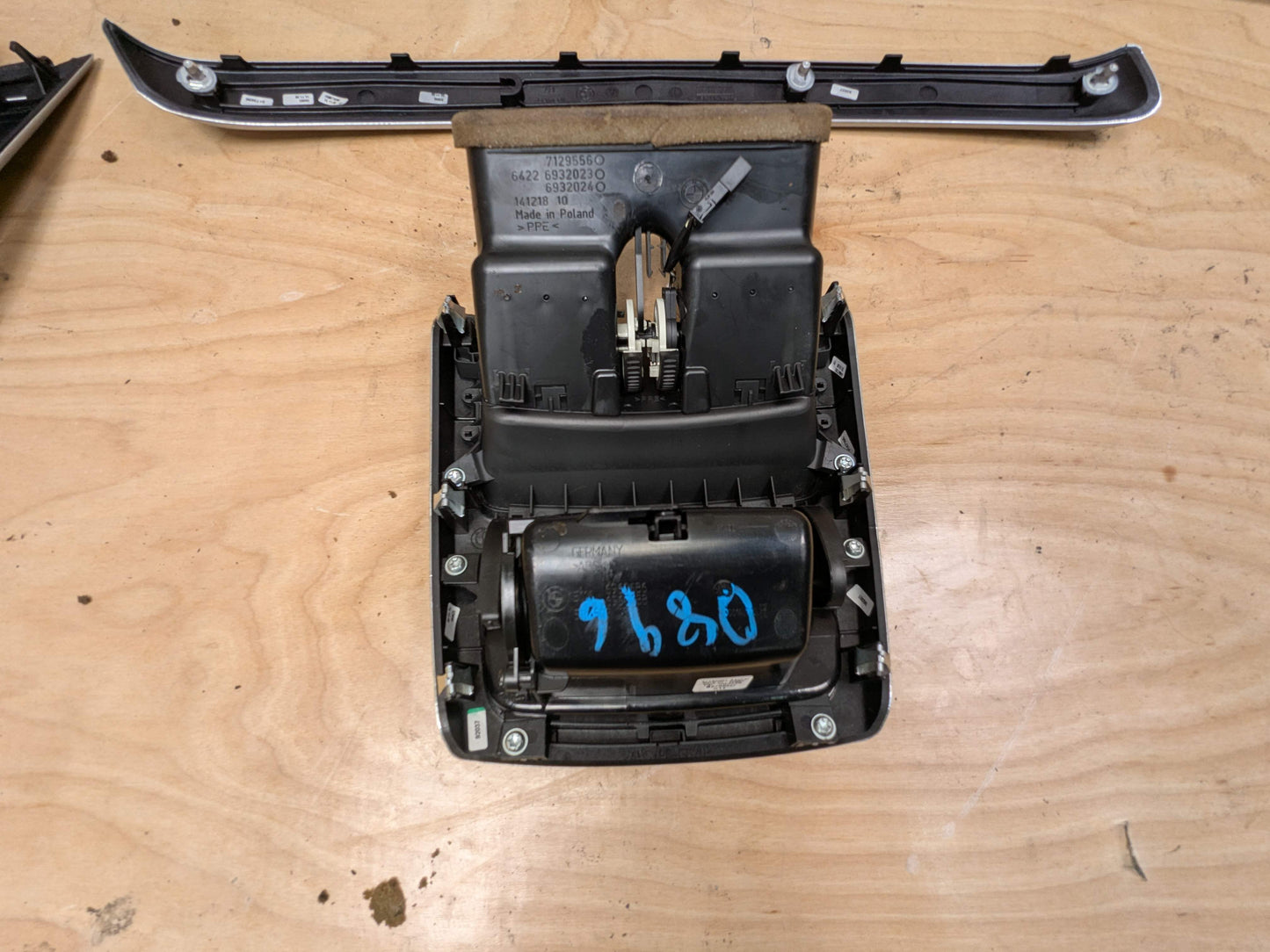 *07-13 OEM BMW E92 E93 328 335 M3 Brushed Aluminum Interior Trim Dash Panels SET