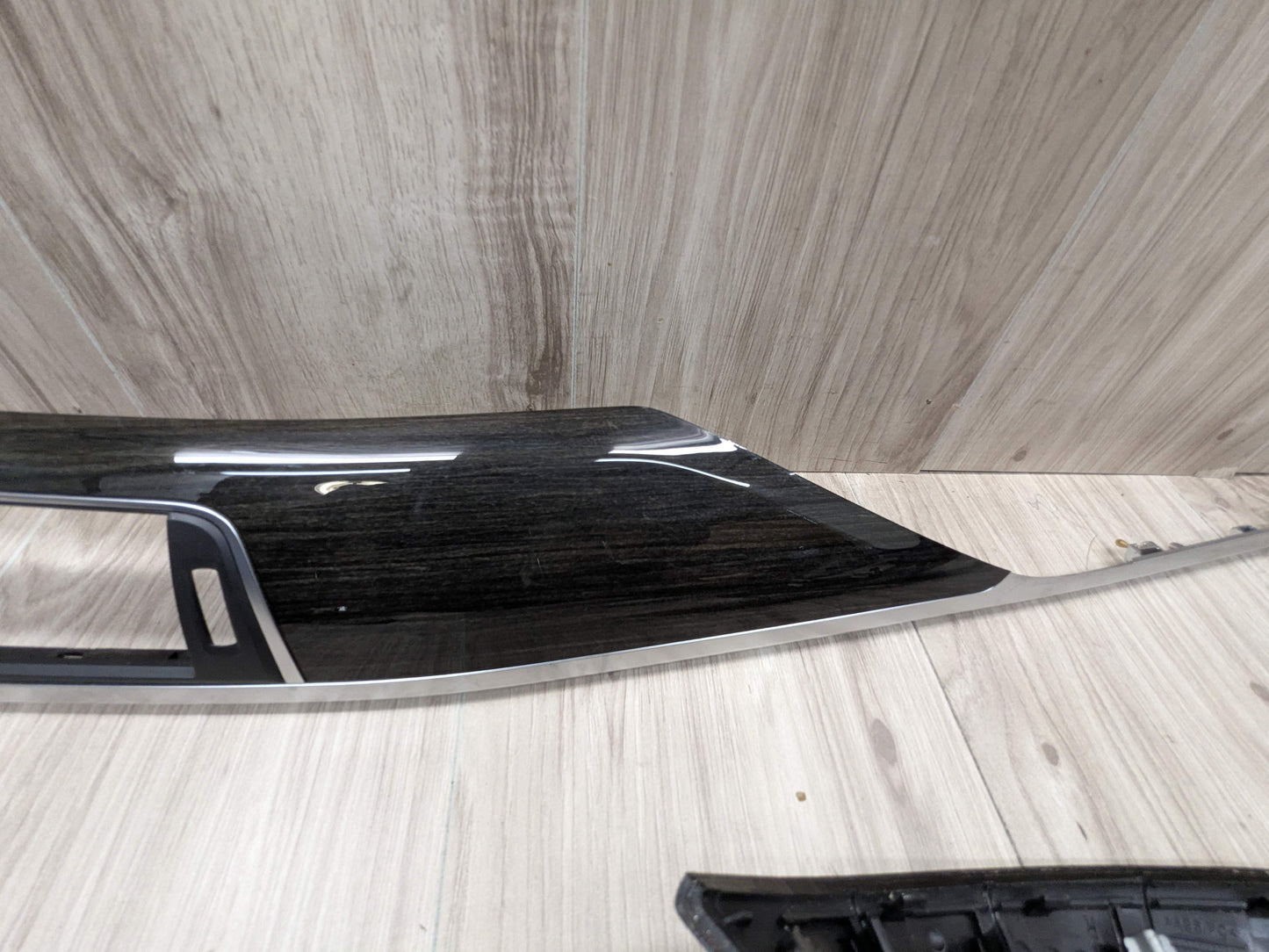 LCI OEM BMW F30 F32 F33 F36 Center Console Dash Door Interior Wood Trim SET (6)