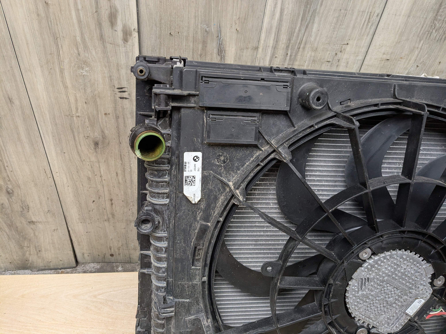 18-24 OEM BMW G01 G02 X3 X4 30i 30iX B46 Radiator Condenser Fan Shroud SET 600W