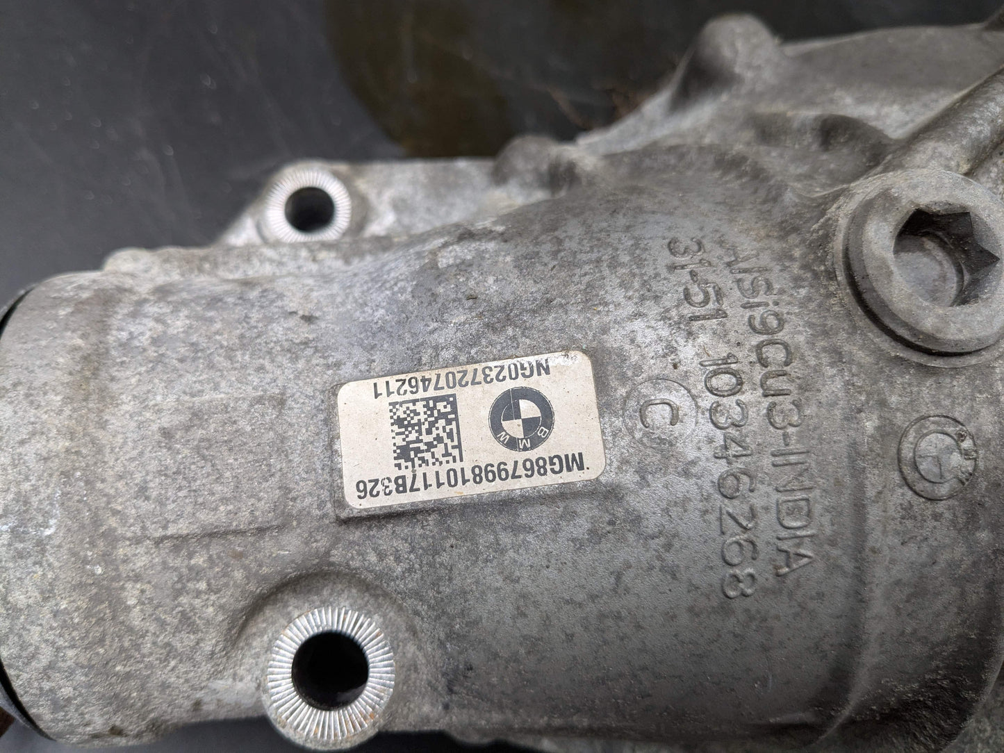 18-21 OEM BMW G01 G02 X3 X4 xDrive Front Differential Axle Gearbox Carrier 3.38
