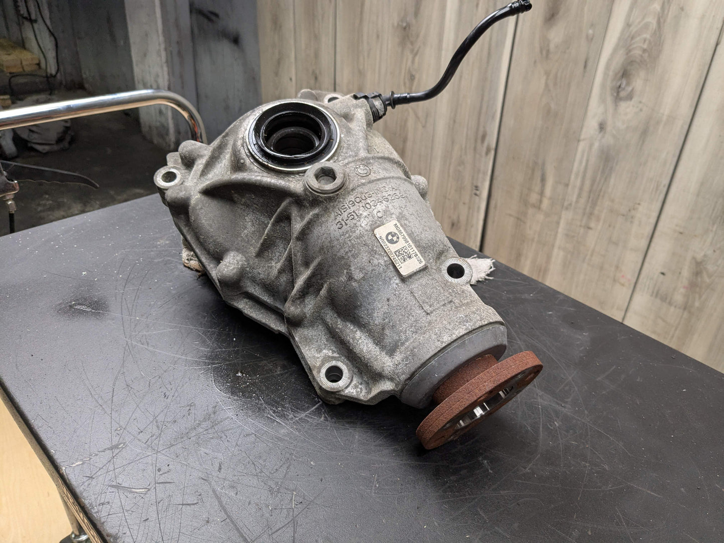 18-21 OEM BMW G01 G02 X3 X4 xDrive Front Differential Axle Gearbox Carrier 3.38