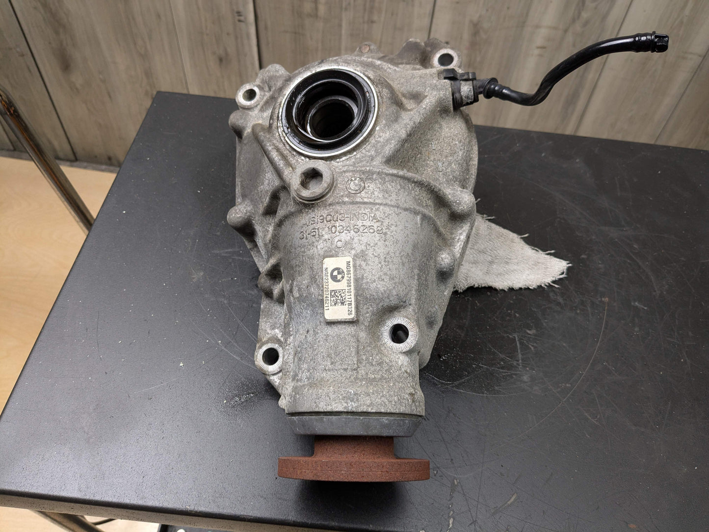 18-21 OEM BMW G01 G02 X3 X4 xDrive Front Differential Axle Gearbox Carrier 3.38
