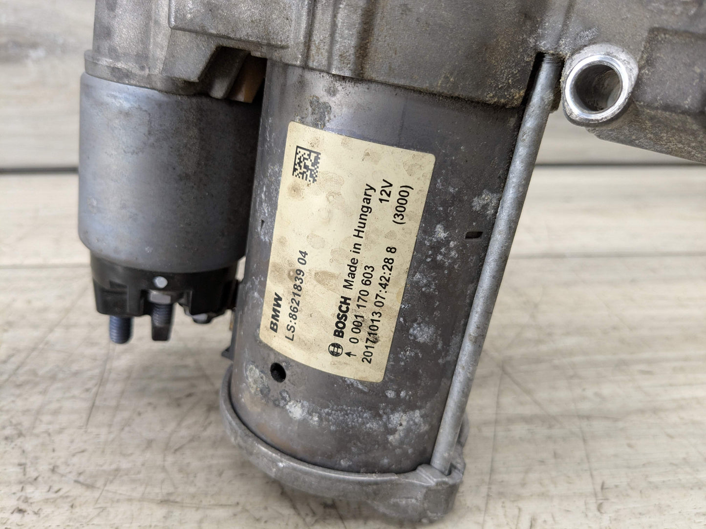 16-21 OEM BMW F22 F30 F32 F33 F36 G01 G30 330 430 530 Engine B46 Starter Motor