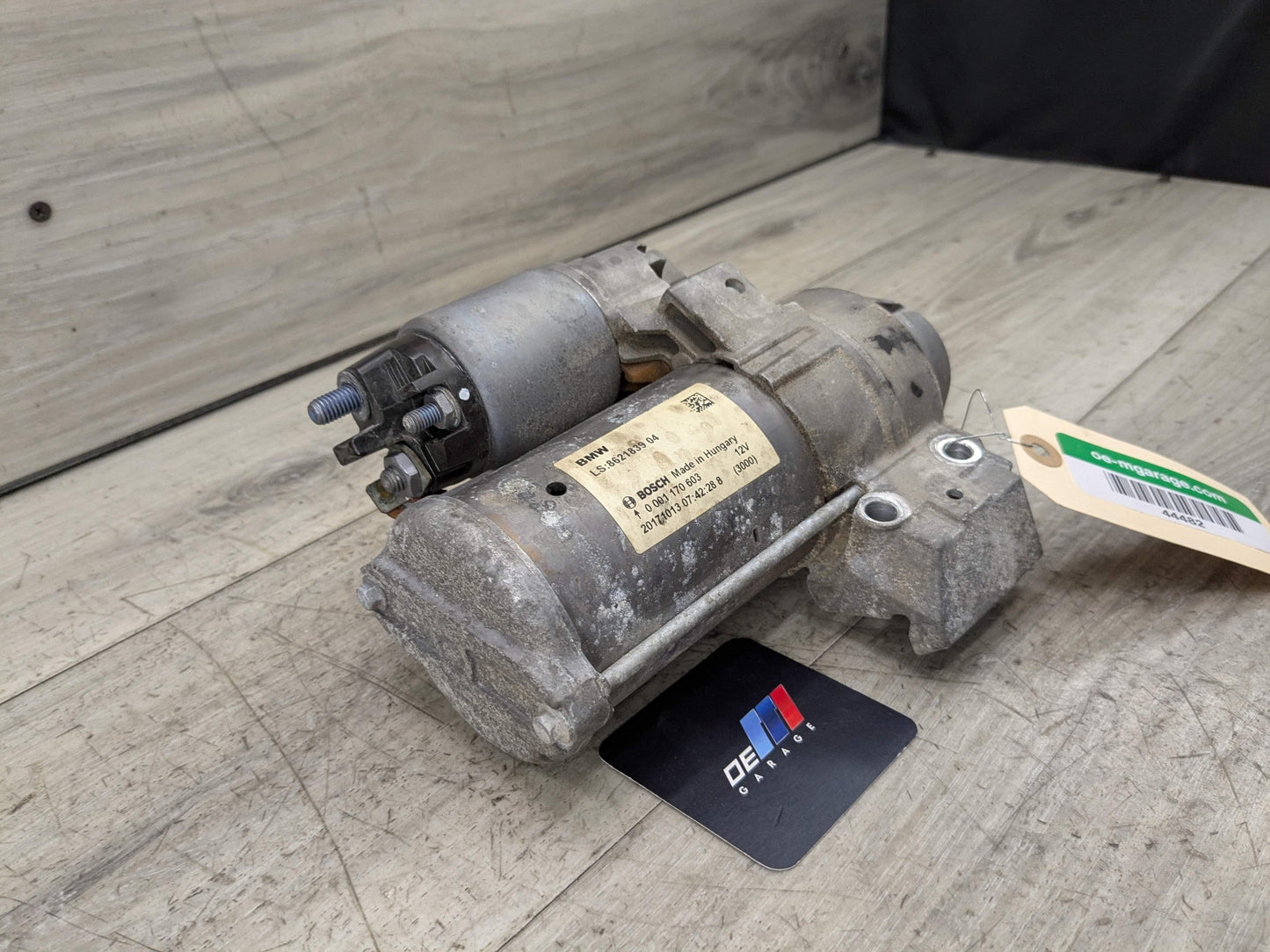16-21 OEM BMW F22 F30 F32 F33 F36 G01 G30 330 430 530 Engine B46 Starter Motor