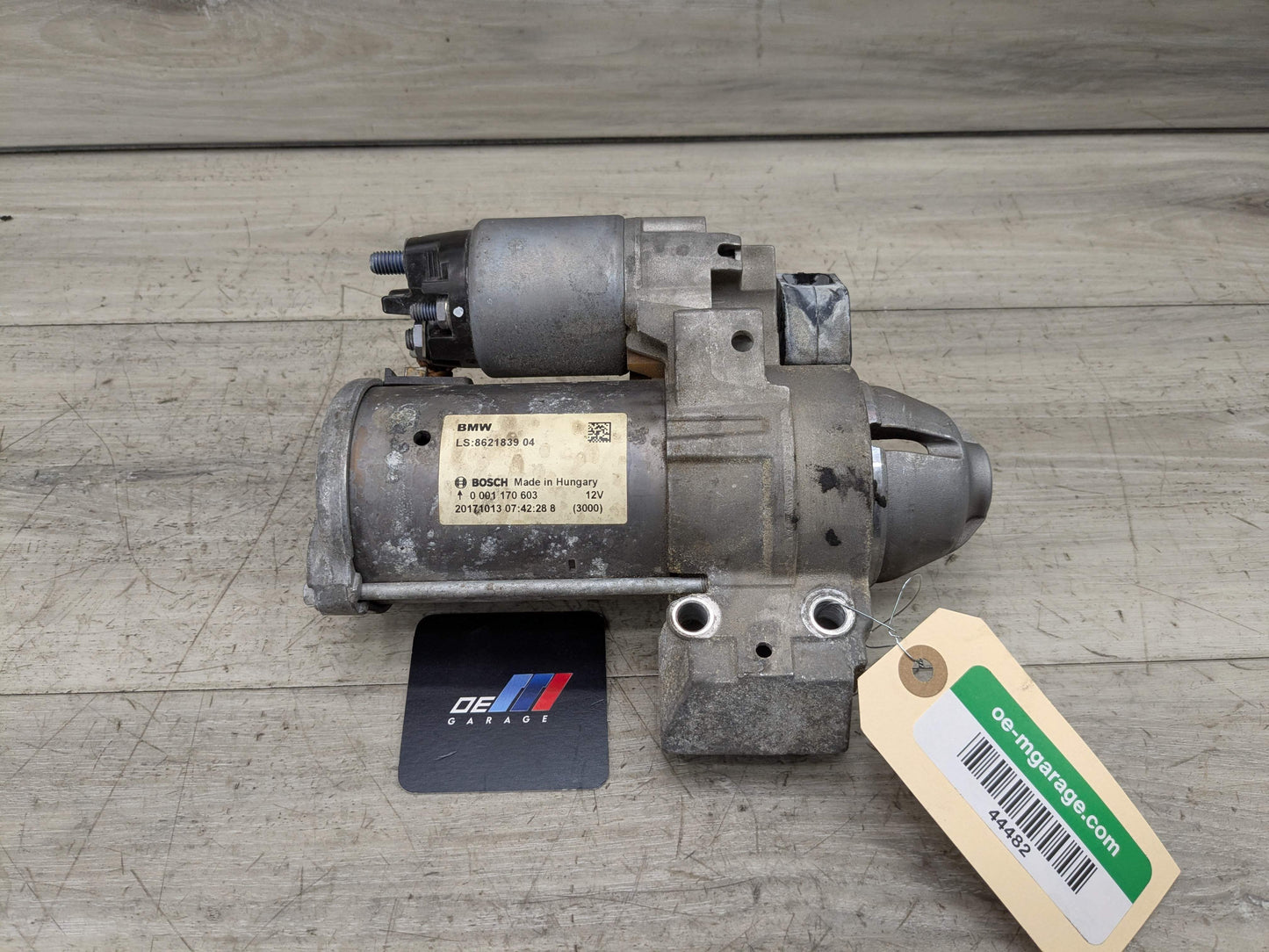 16-21 OEM BMW F22 F30 F32 F33 F36 G01 G30 330 430 530 Engine B46 Starter Motor