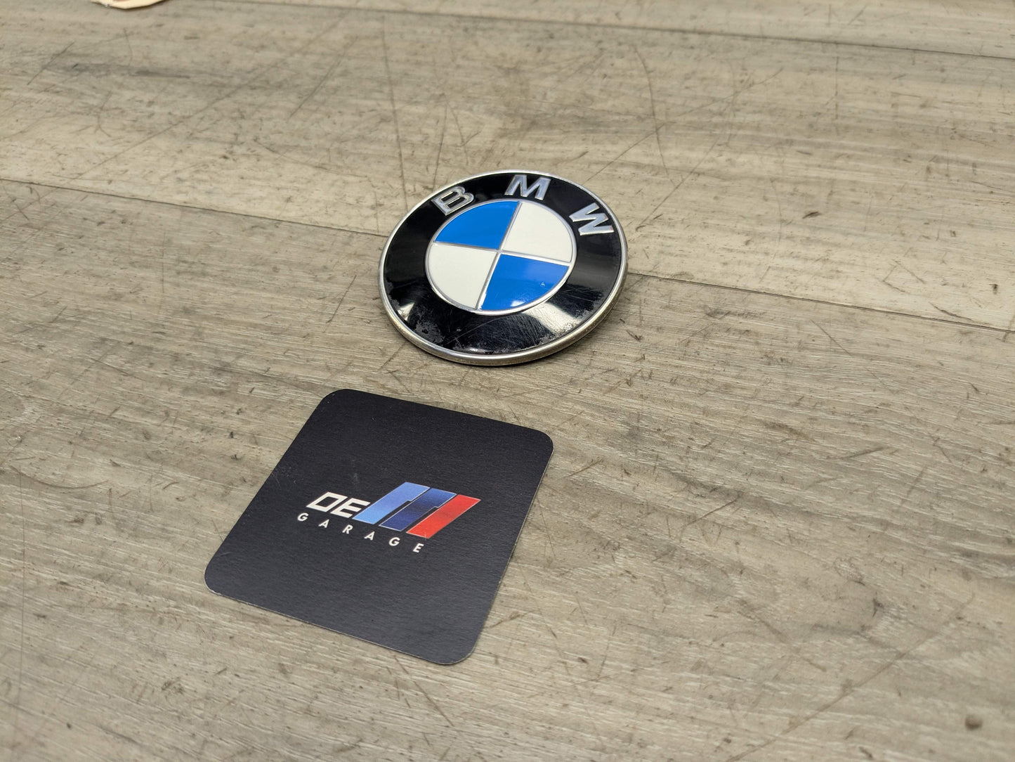 Genuine OEM BMW F39 F90 G20 G30 G80 M3 Bumper Hood Trunk Rear Round Emblem 74mm