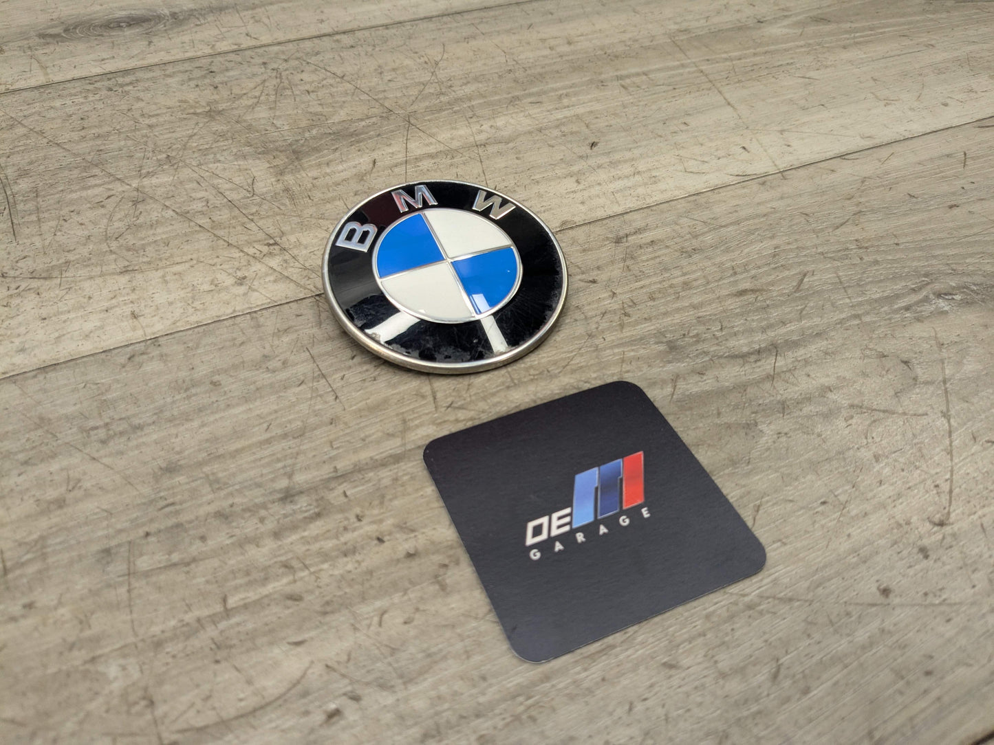 Genuine OEM BMW F39 F90 G20 G30 G80 M3 Bumper Hood Trunk Rear Round Emblem 74mm