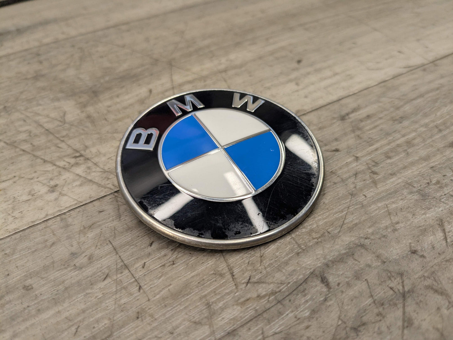 Genuine OEM BMW F39 F90 G20 G30 G80 M3 Bumper Hood Trunk Rear Round Emblem 74mm