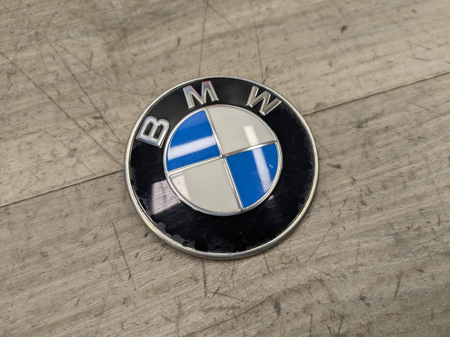 Genuine OEM BMW F39 F90 G20 G30 G80 M3 Bumper Hood Trunk Rear Round Emblem 74mm