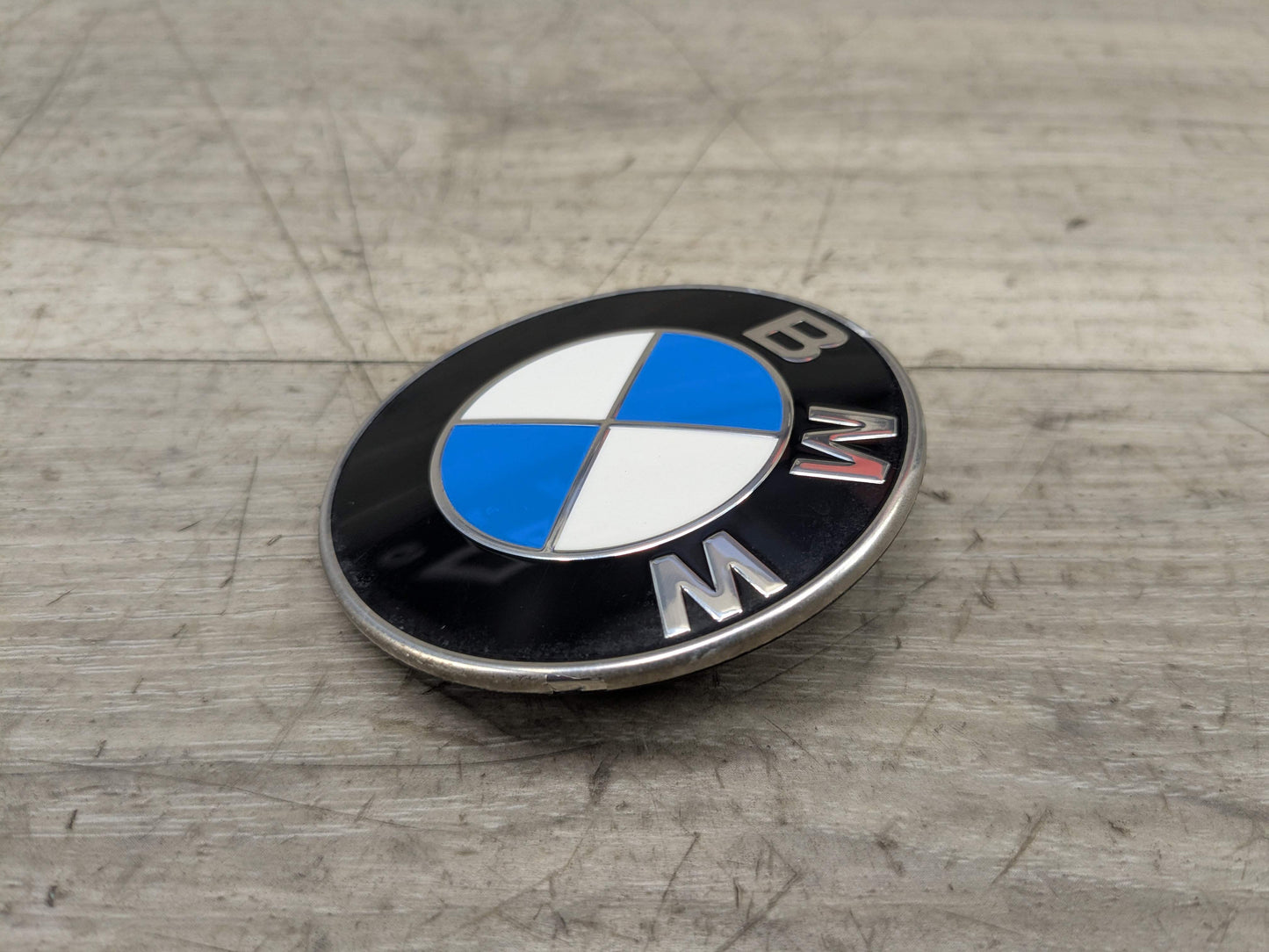 Genuine OEM BMW F39 F90 G20 G30 G80 M3 Bumper Hood Trunk Rear Round Emblem 74mm