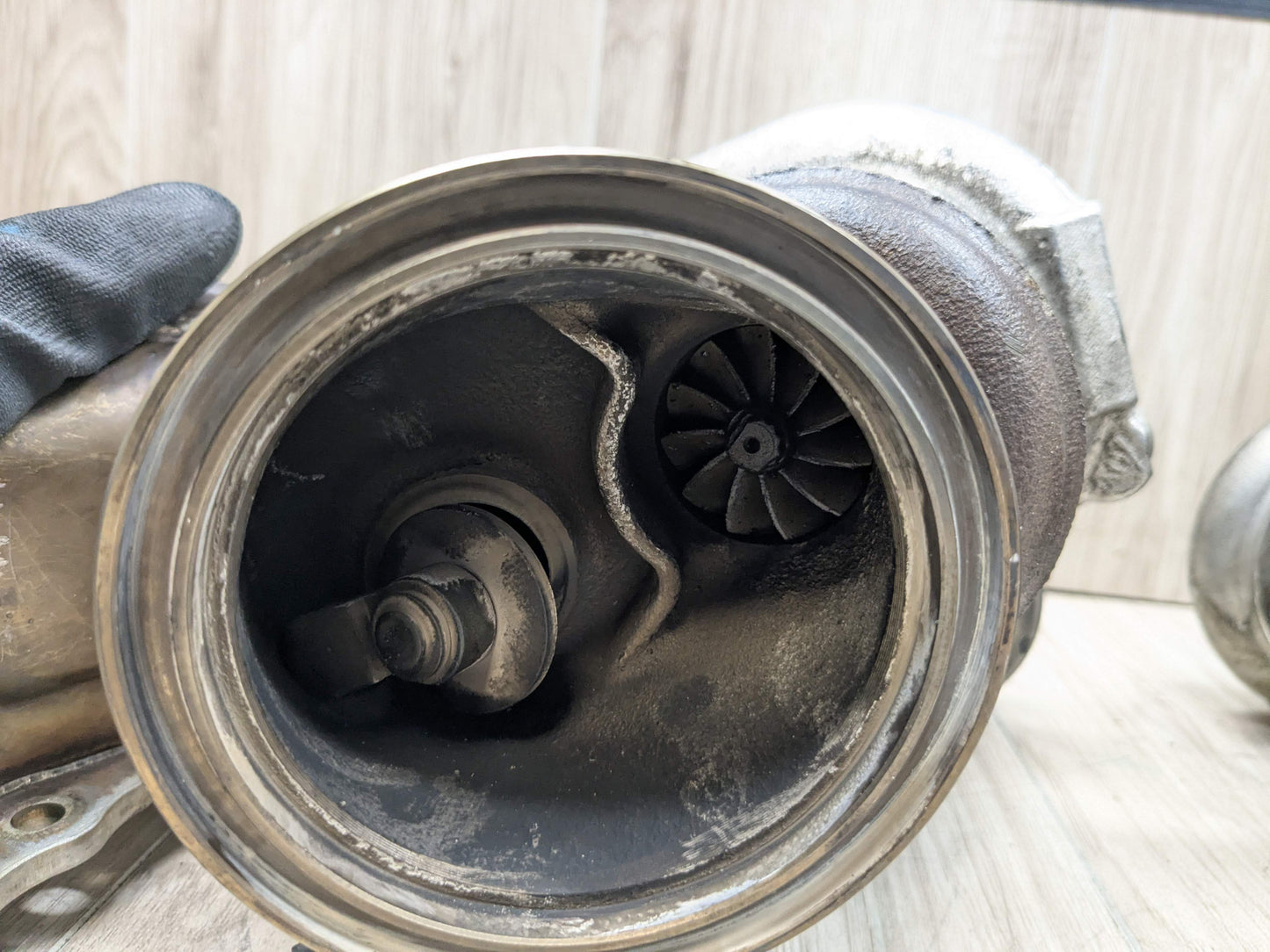 07-10 OEM BMW E90 E92 E93 335 Engine N54 PWG Turbo Turbochargers SET 127k