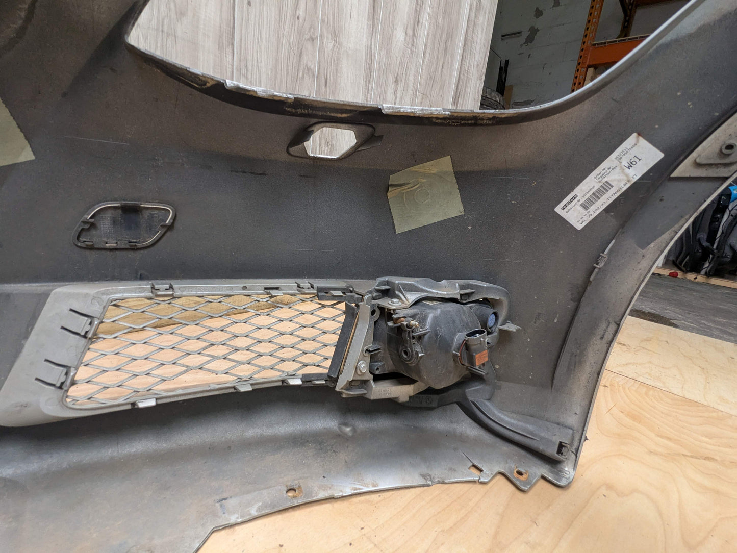 07-10 OEM BMW E92 E93 328 335 Front Bumper Cover w/ Grilles COMPLETE Silver 354