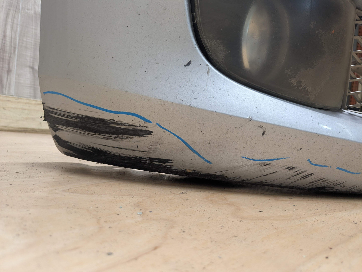 07-10 OEM BMW E92 E93 328 335 Front Bumper Cover w/ Grilles COMPLETE Silver 354