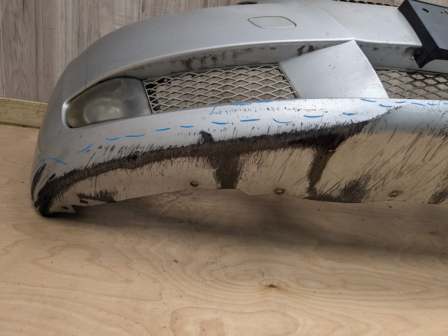 07-10 OEM BMW E92 E93 328 335 Front Bumper Cover w/ Grilles COMPLETE Silver 354