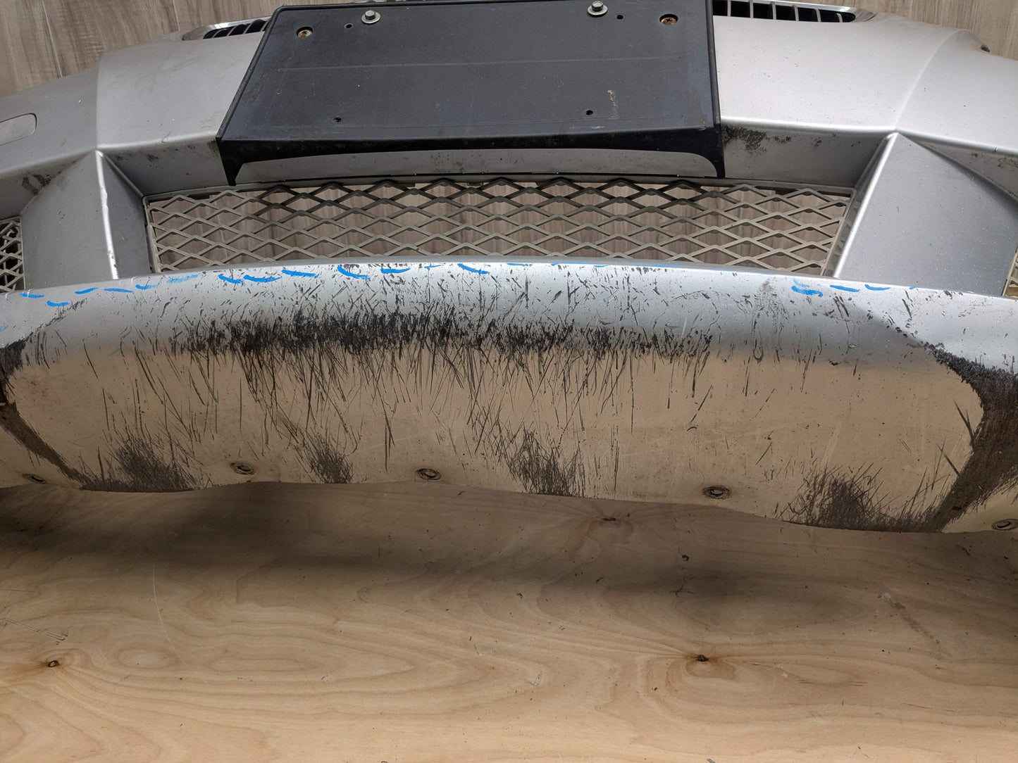 07-10 OEM BMW E92 E93 328 335 Front Bumper Cover w/ Grilles COMPLETE Silver 354