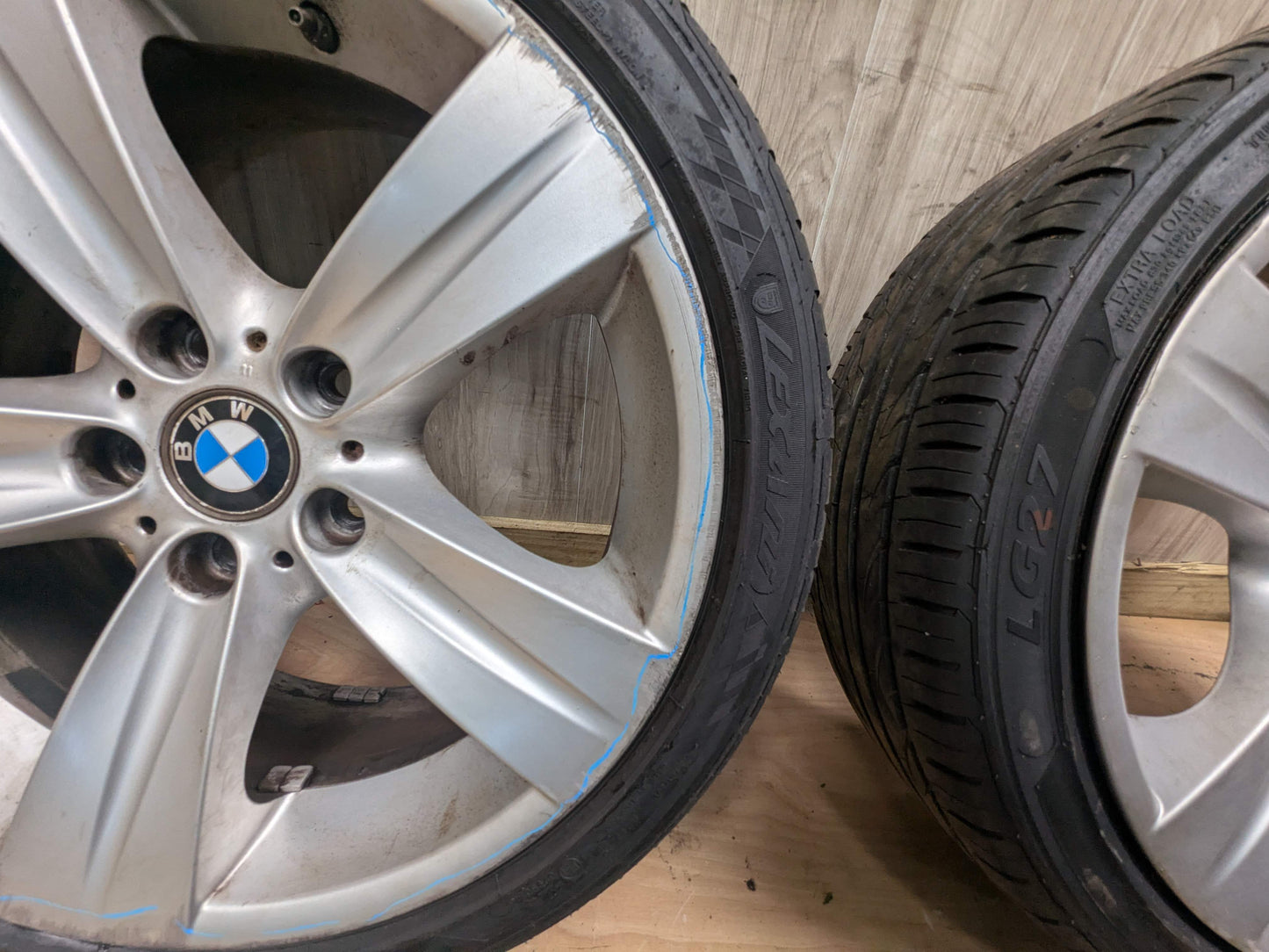 OEM BMW E90 E92 E93 328 335 Wheels Rims 18x8/8.5" ET:34/37 Star Spoke Style 189