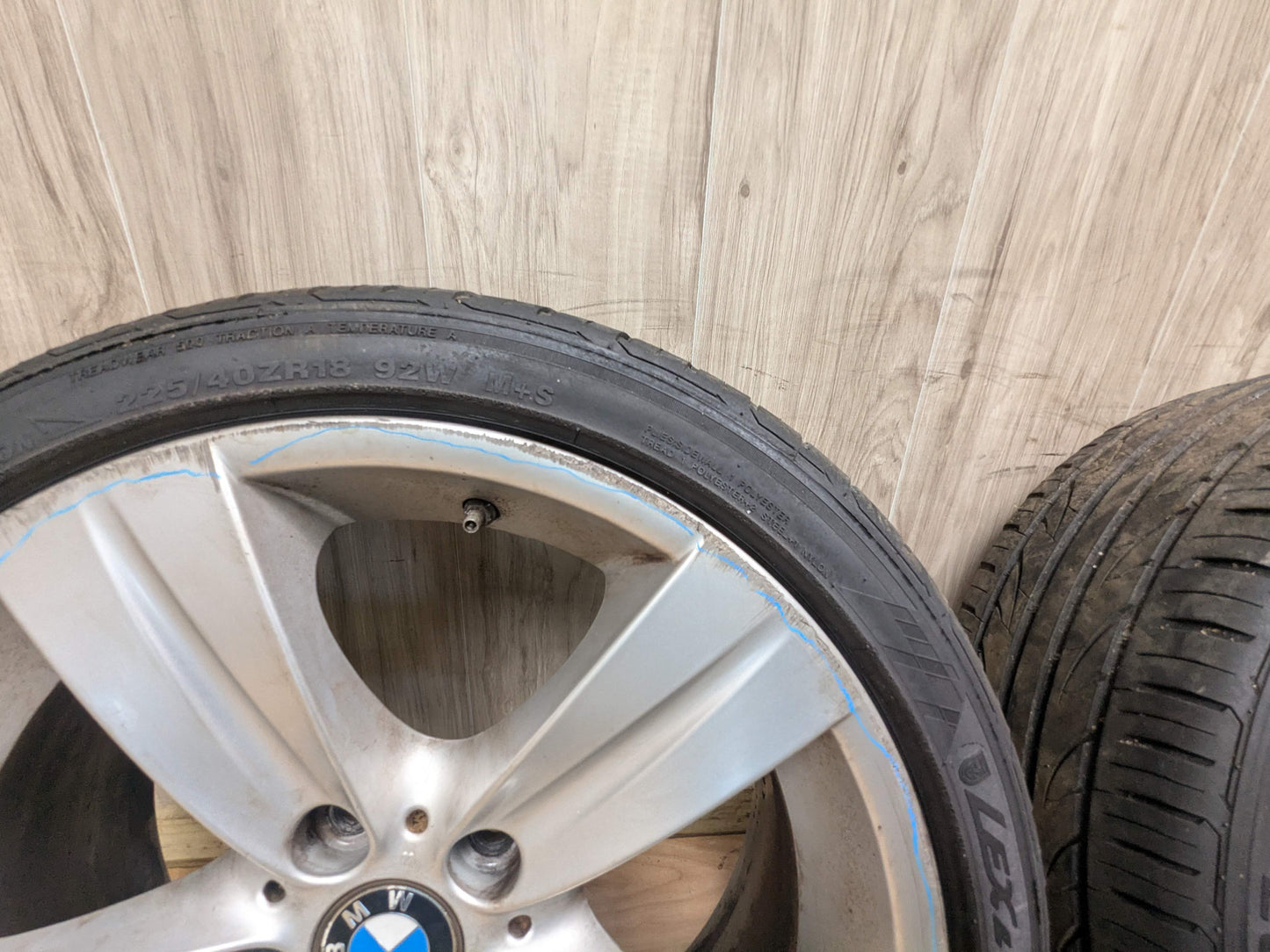 OEM BMW E90 E92 E93 328 335 Wheels Rims 18x8/8.5" ET:34/37 Star Spoke Style 189