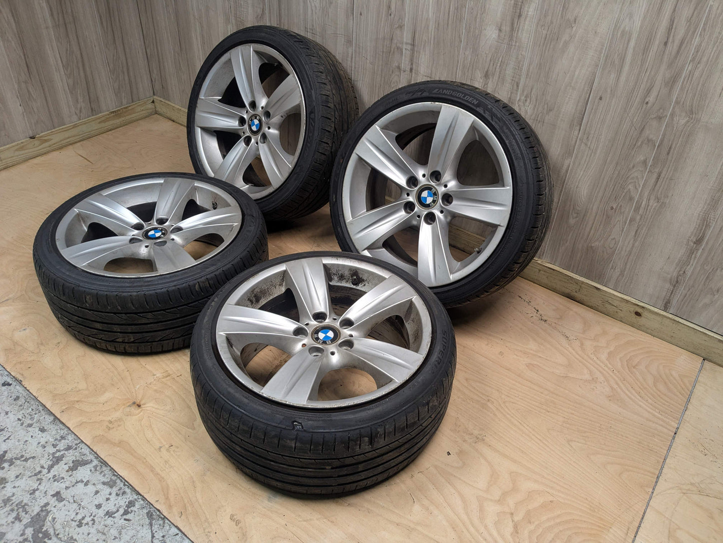 OEM BMW E90 E92 E93 328 335 Wheels Rims 18x8/8.5" ET:34/37 Star Spoke Style 189