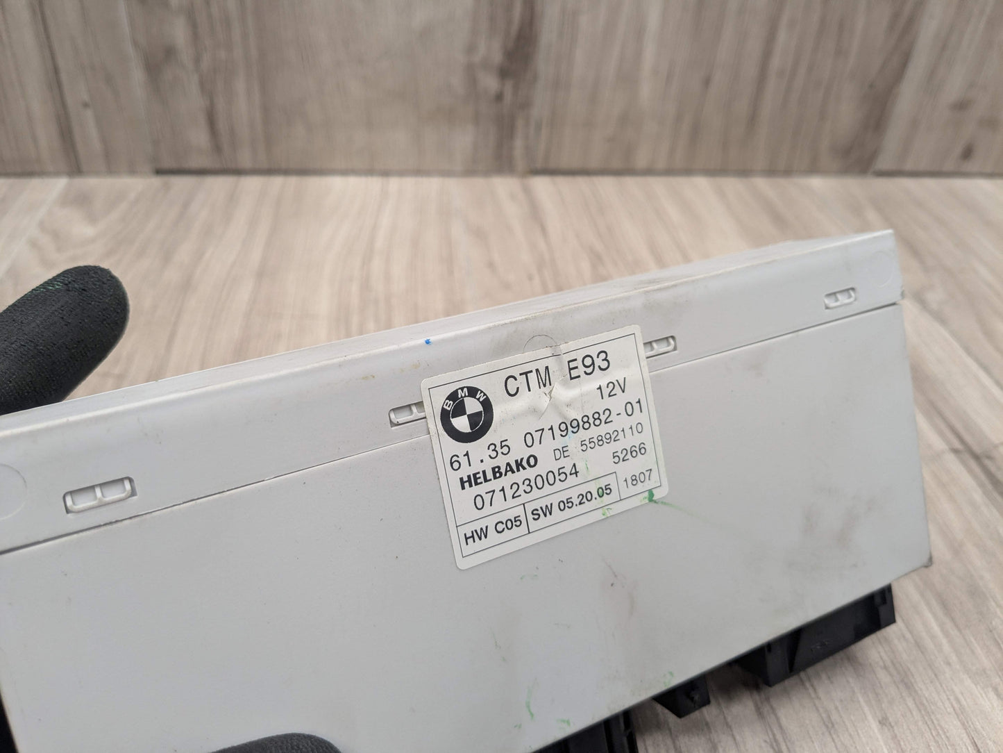 07-13 OEM BMW E93 M3 335 328 Convertible CTM Roof Folding Top Module Unit