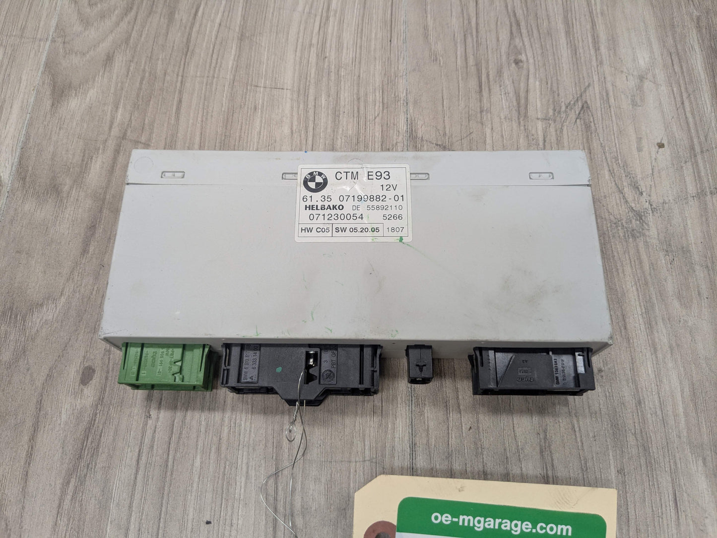 07-13 OEM BMW E93 M3 335 328 Convertible CTM Roof Folding Top Module Unit