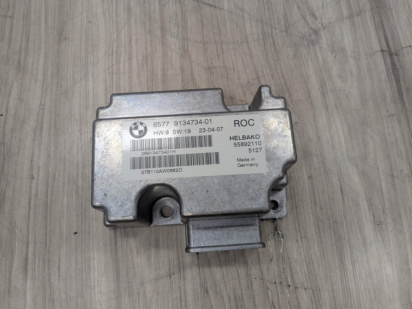 07-13 OEM BMW E88 E93 M3 335 Convertible Roof Top Control Module ROC Rollover