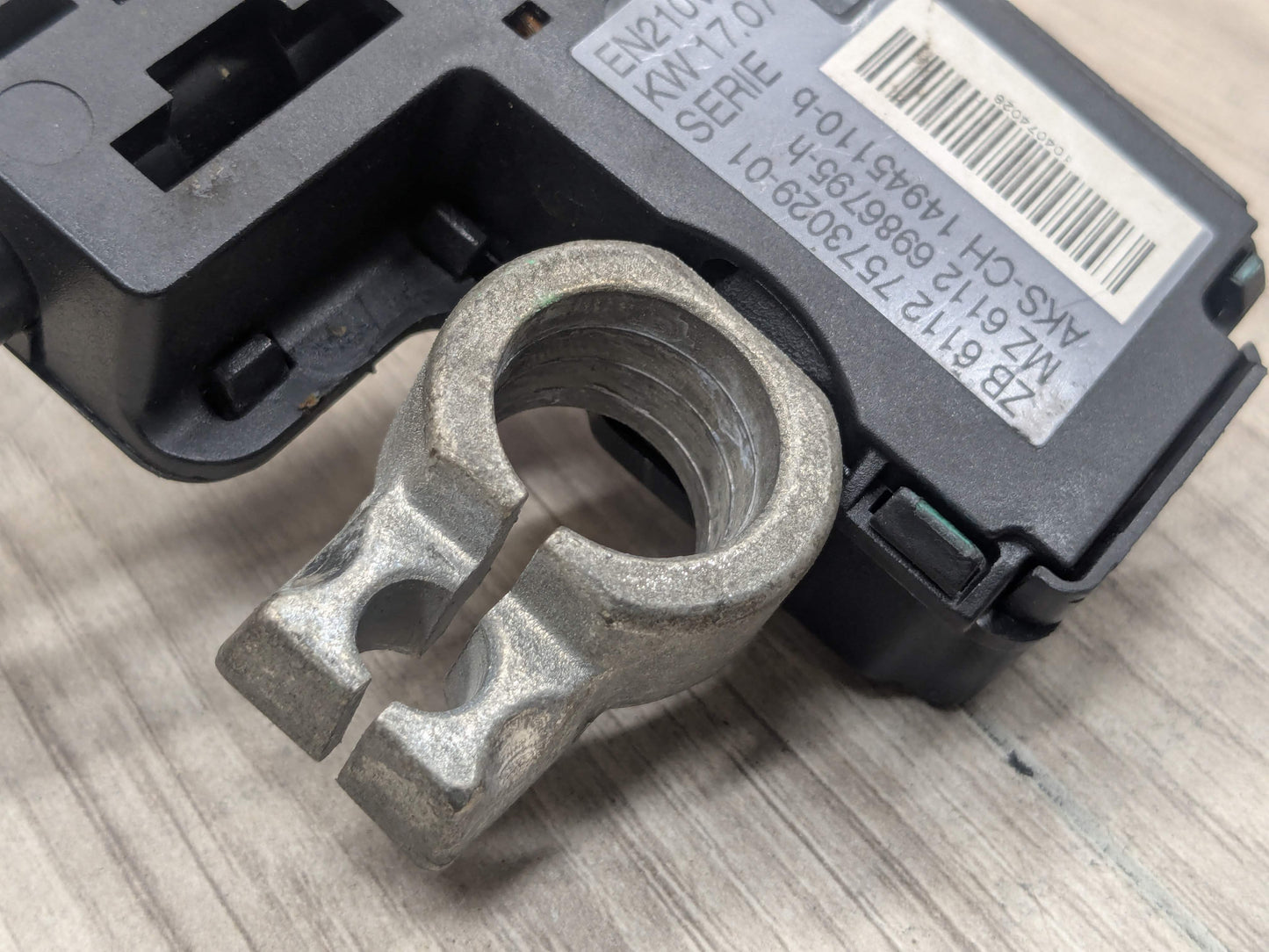 06-13 OEM BMW E70 E88 E90 E93 Battery Negative Cable Terminal IBS Sensor Ground