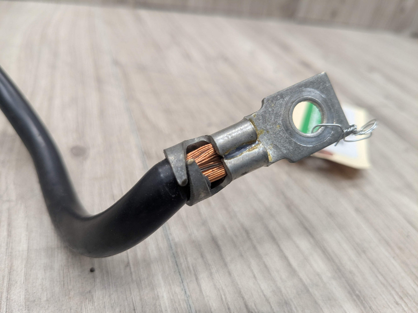 06-13 OEM BMW E70 E88 E90 E93 Battery Negative Cable Terminal IBS Sensor Ground