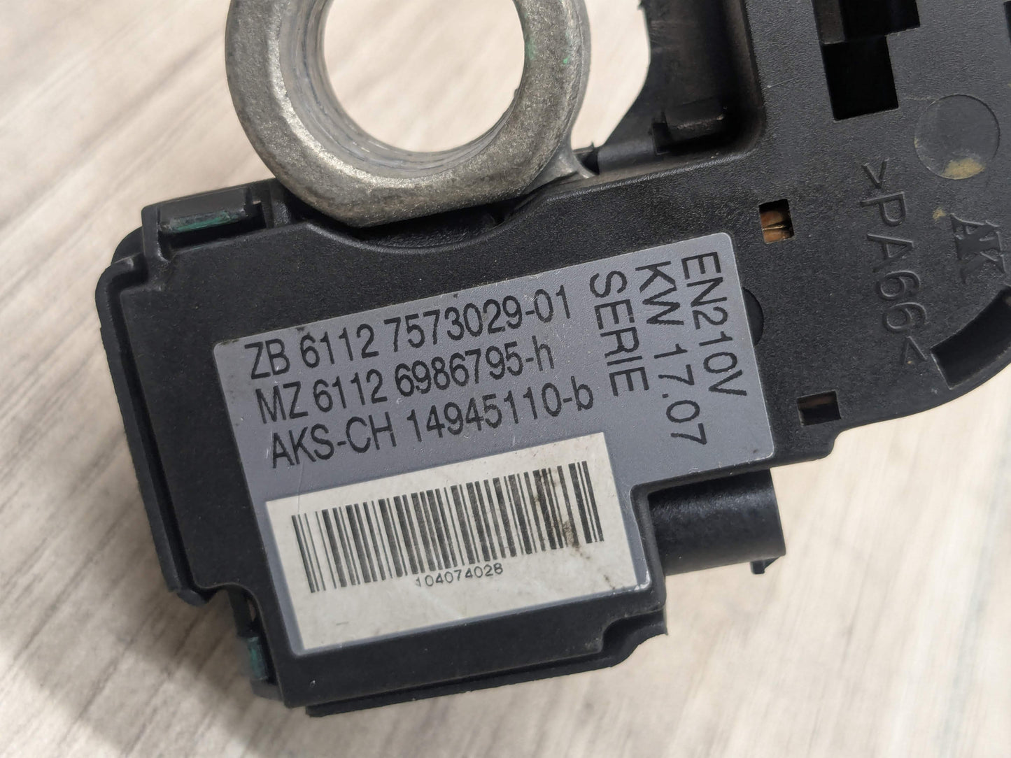 06-13 OEM BMW E70 E88 E90 E93 Battery Negative Cable Terminal IBS Sensor Ground