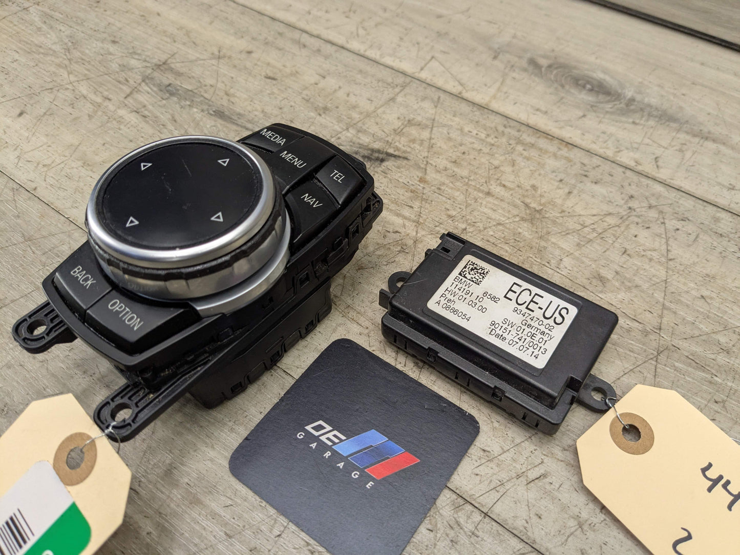 **BMW F15 F22 F30 F48 F80 F82 iDrive Navigation Controller Knob NBT Button w/ECU