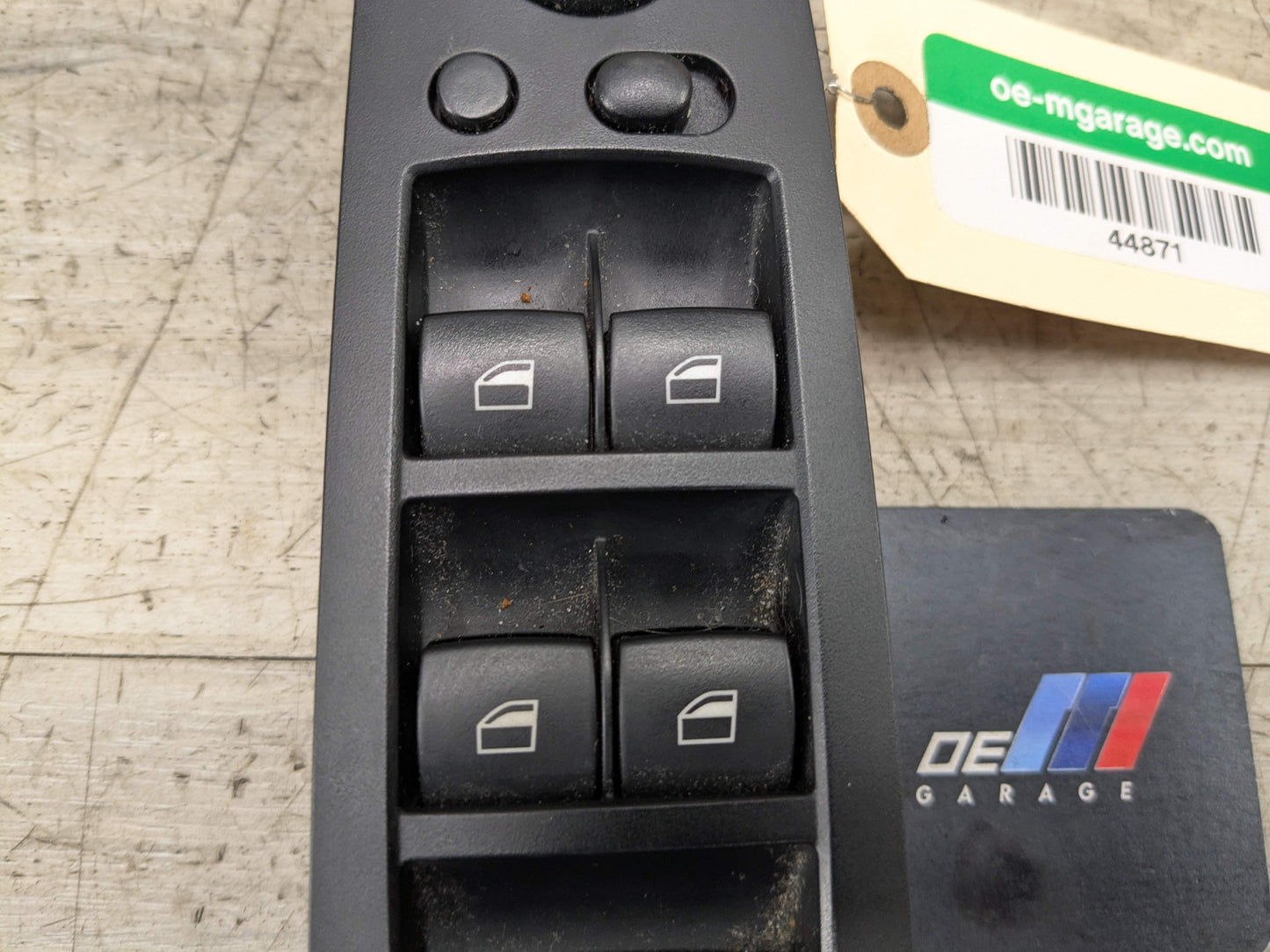 08-13 OEM BMW E88 128 135 Front Driver Left Main Master Power Window Switch