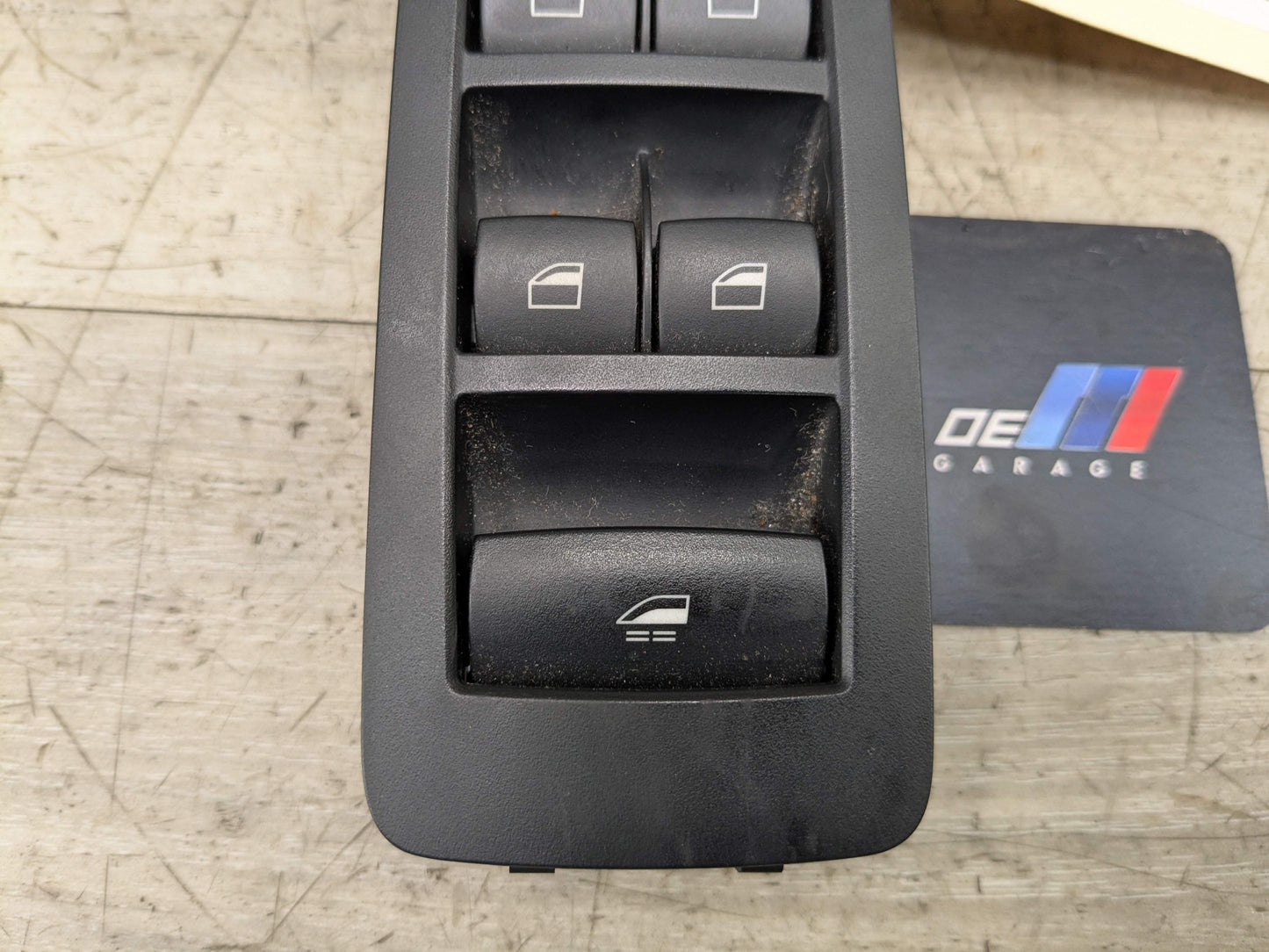 08-13 OEM BMW E88 128 135 Front Driver Left Main Master Power Window Switch
