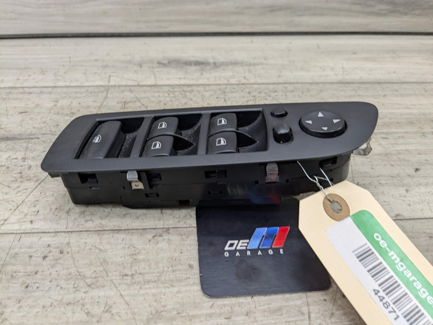 08-13 OEM BMW E88 128 135 Front Driver Left Main Master Power Window Switch