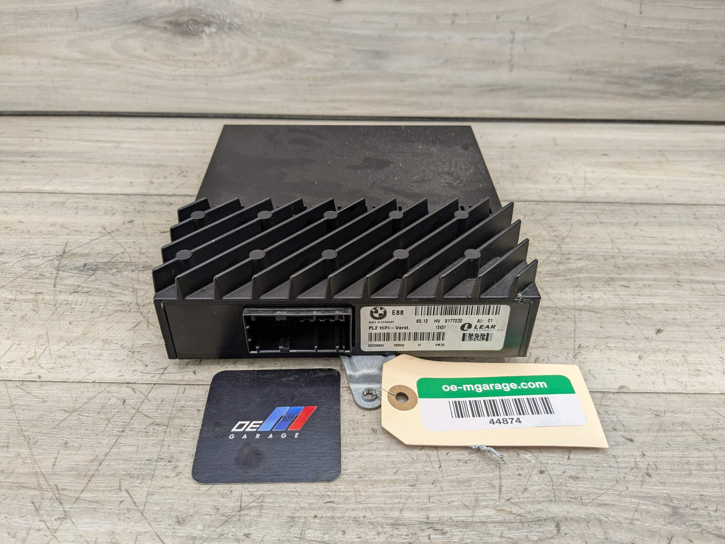 08-13 OEM BMW E88 128 135 PL2 HiFi LEAR Sound System Radio AMP Amplifier