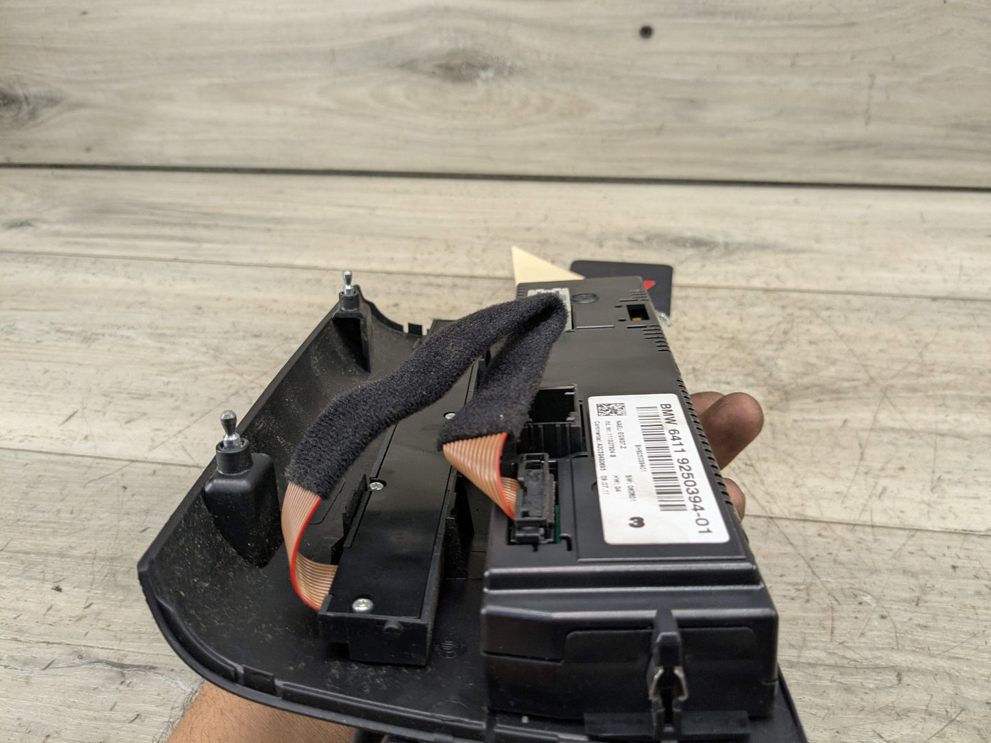 06-13 OEM BMW E82 E88 E90 E92 E93 328 335 AC Heater Climate Control Switch Panel