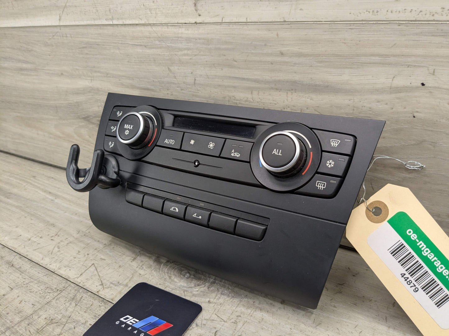 06-13 OEM BMW E82 E88 E90 E92 E93 328 335 AC Heater Climate Control Switch Panel