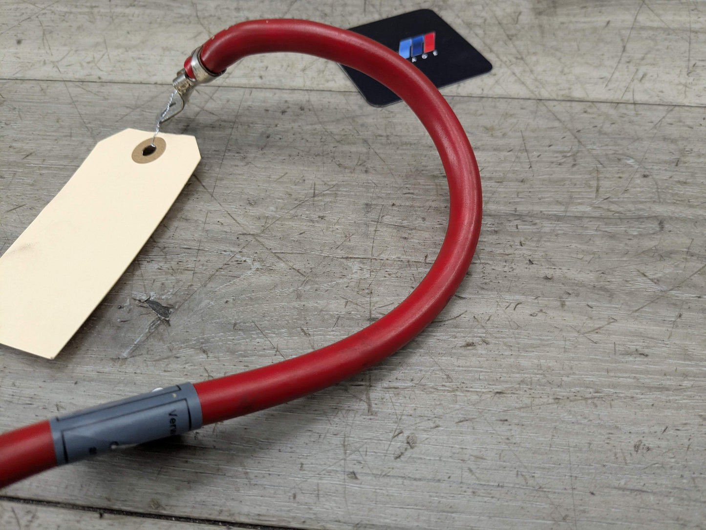 OEM BMW E84 E82 E88 E90 E92 335 M3 Battery Plus Pole Terminal Positive Red Cable