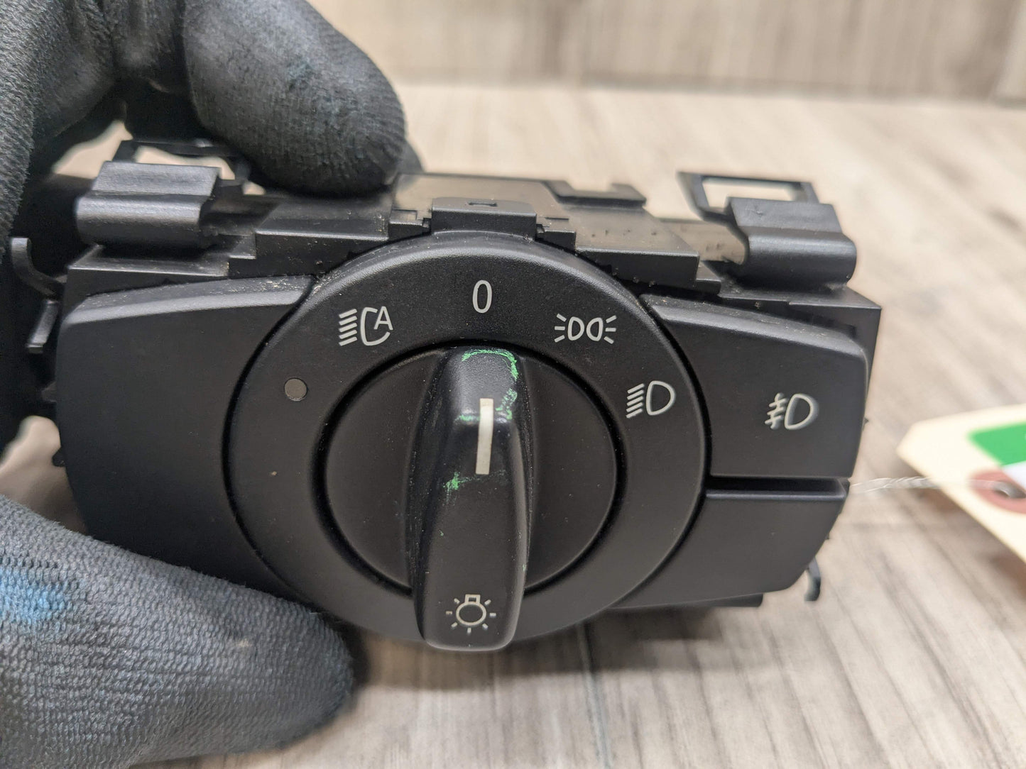 OEM BMW E82 E88 E90 E92 E93 M3 Headlight Switch Control Panel Light Module Black